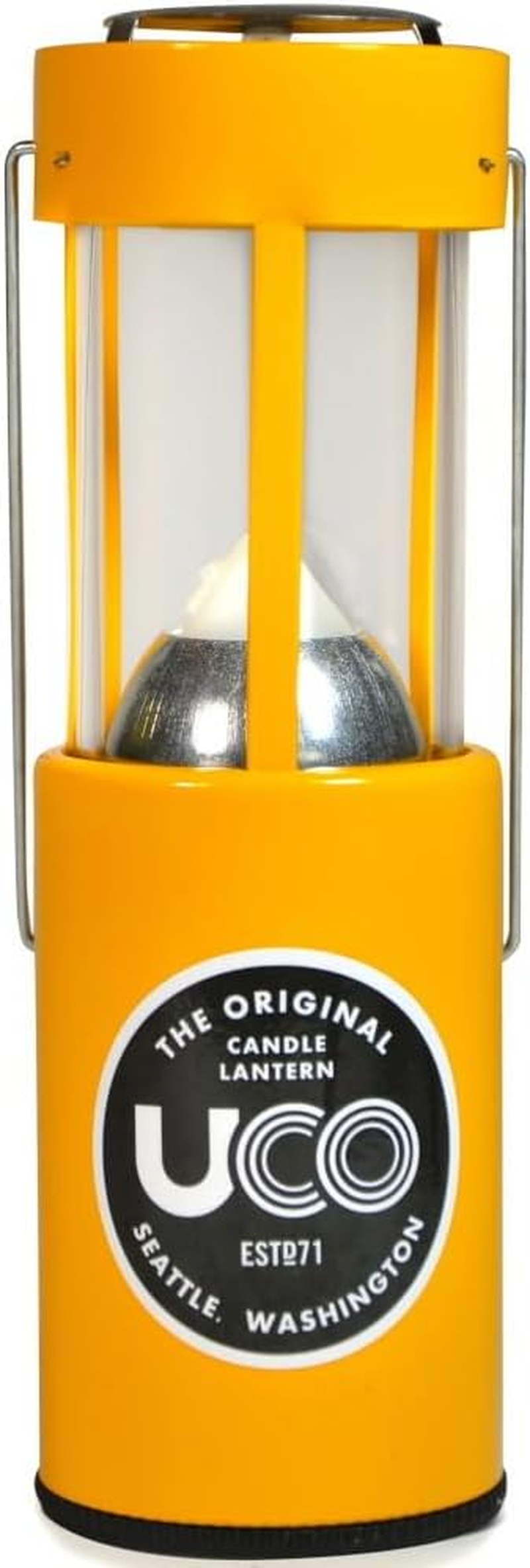 UCO 24356 Outdoor Camping Candle Lantern, Yellow image number 5