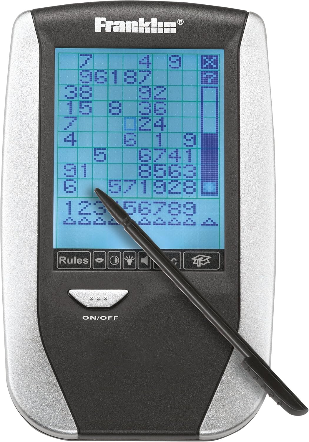 Franklin BRN-340 Brain Partner Premium Sudoku Wordoku Crossword Hangman and More!
