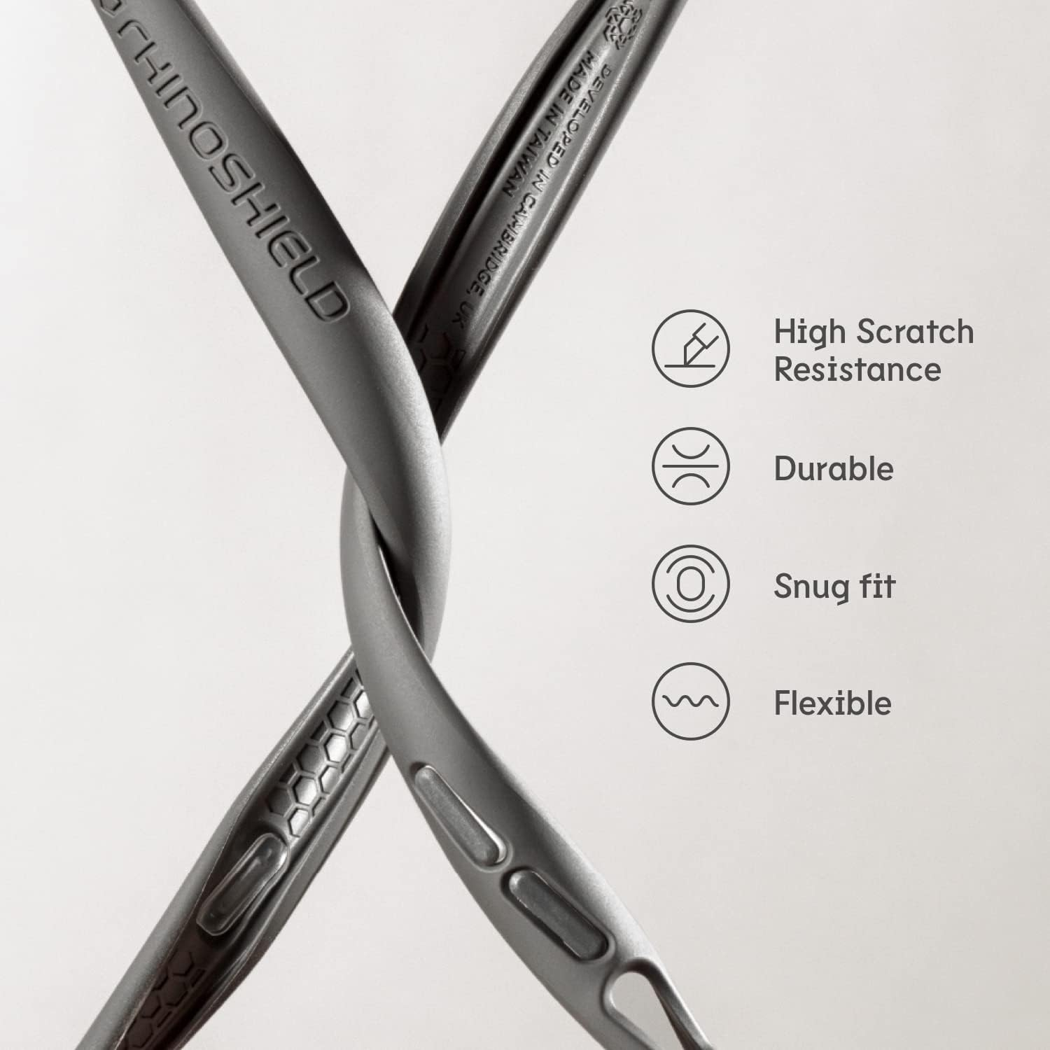 Rhinoshield Bumper Case Compatible with [Iphone 13/13 Pro] | Crashguard NX - Shock Absorbent Slim Design Protective Cover 3.5M / 11Ft Drop Protection - Red - Iphone 13 / 13 Pro - Red image number 6