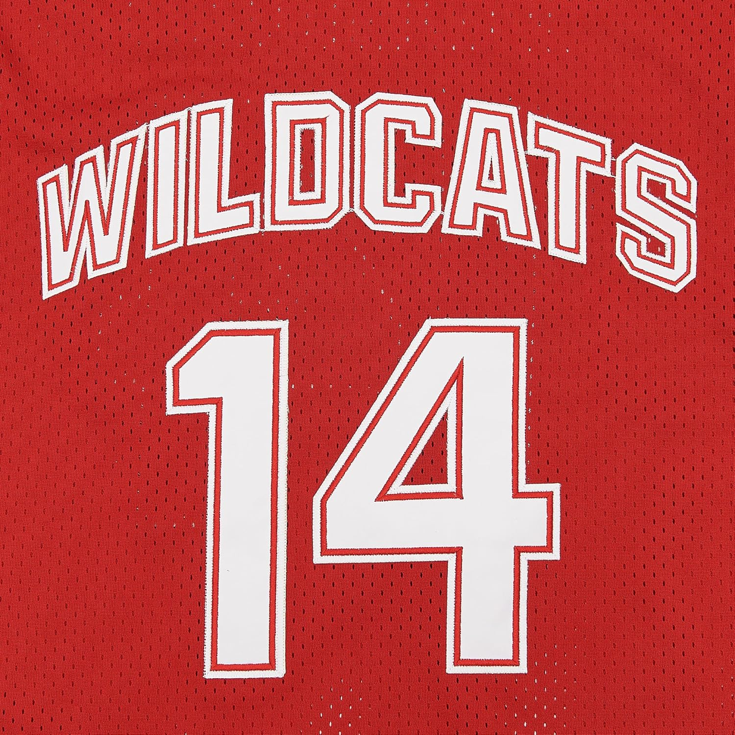 MONEYFUN Mens Wildcats High School Basketball Jersey #14 Troy Bolton #8 Chad Danforth Shirt image number 1