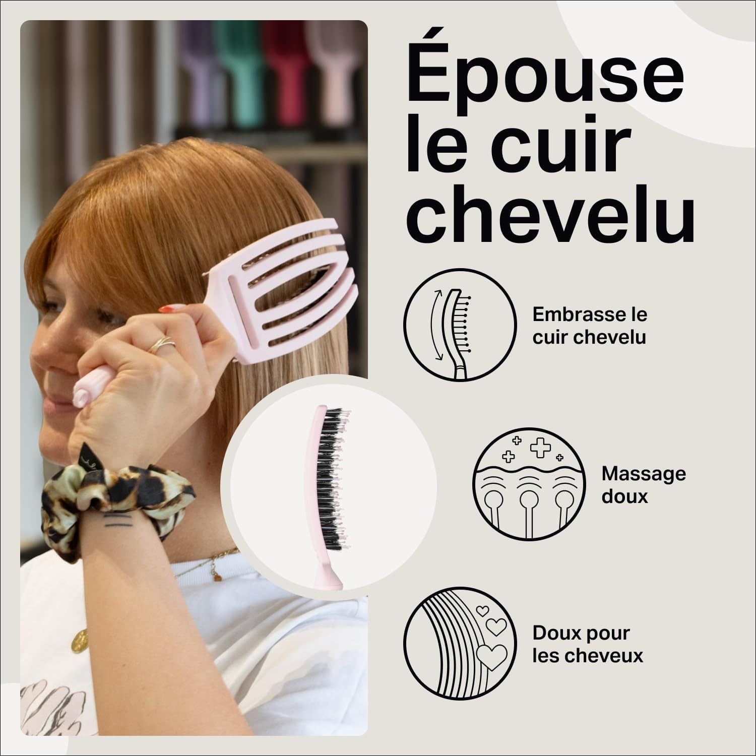 Olivia Garden Finger Brush Collection (Blue) image number 1