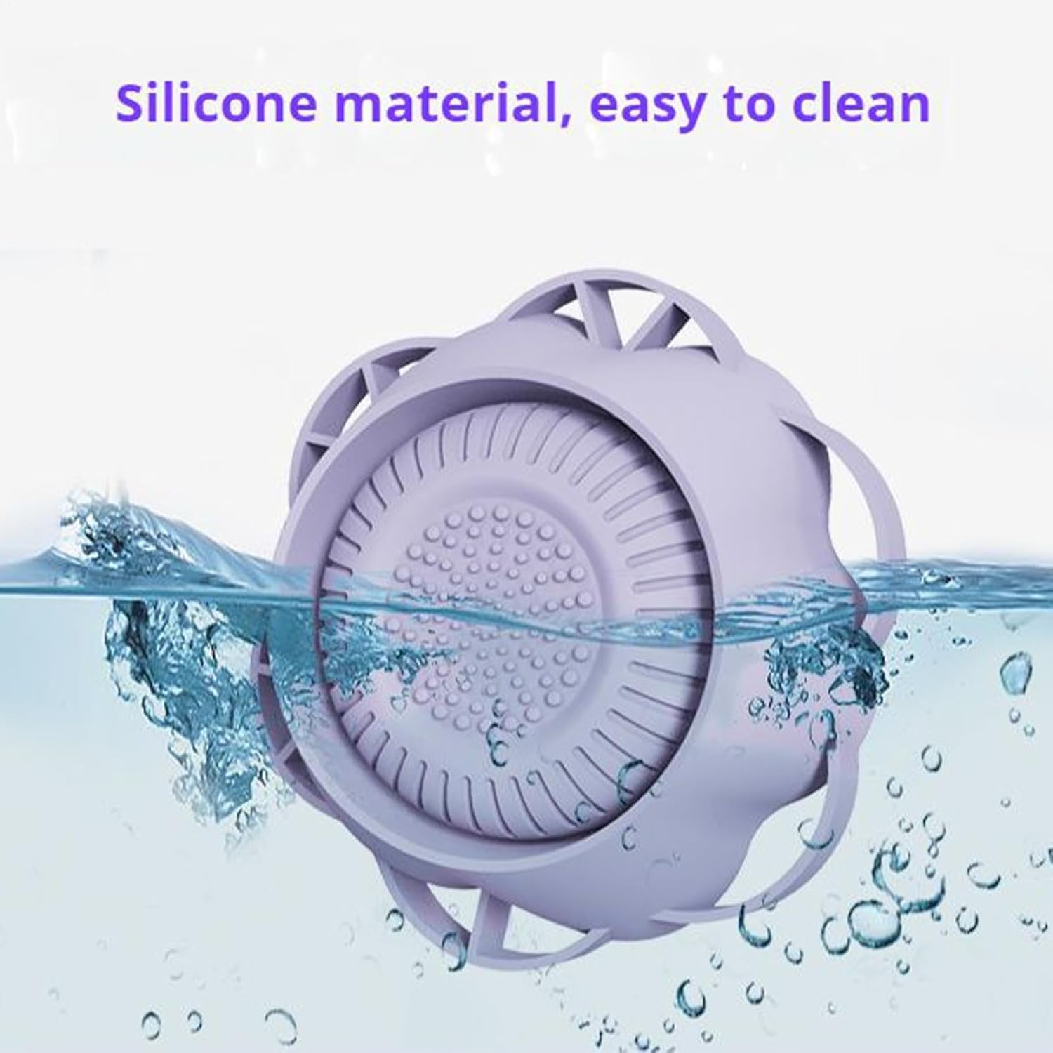 Dannisly Makeup Brush Cleaner Bowl - Cosmetic Brush Cleaner | Foldable Makeup Brushes Cleaner Mat | Make up Brush Washing Bowl, Scrubber Tools with Drying Washer for Women Home Travel Storage Salon image number 4