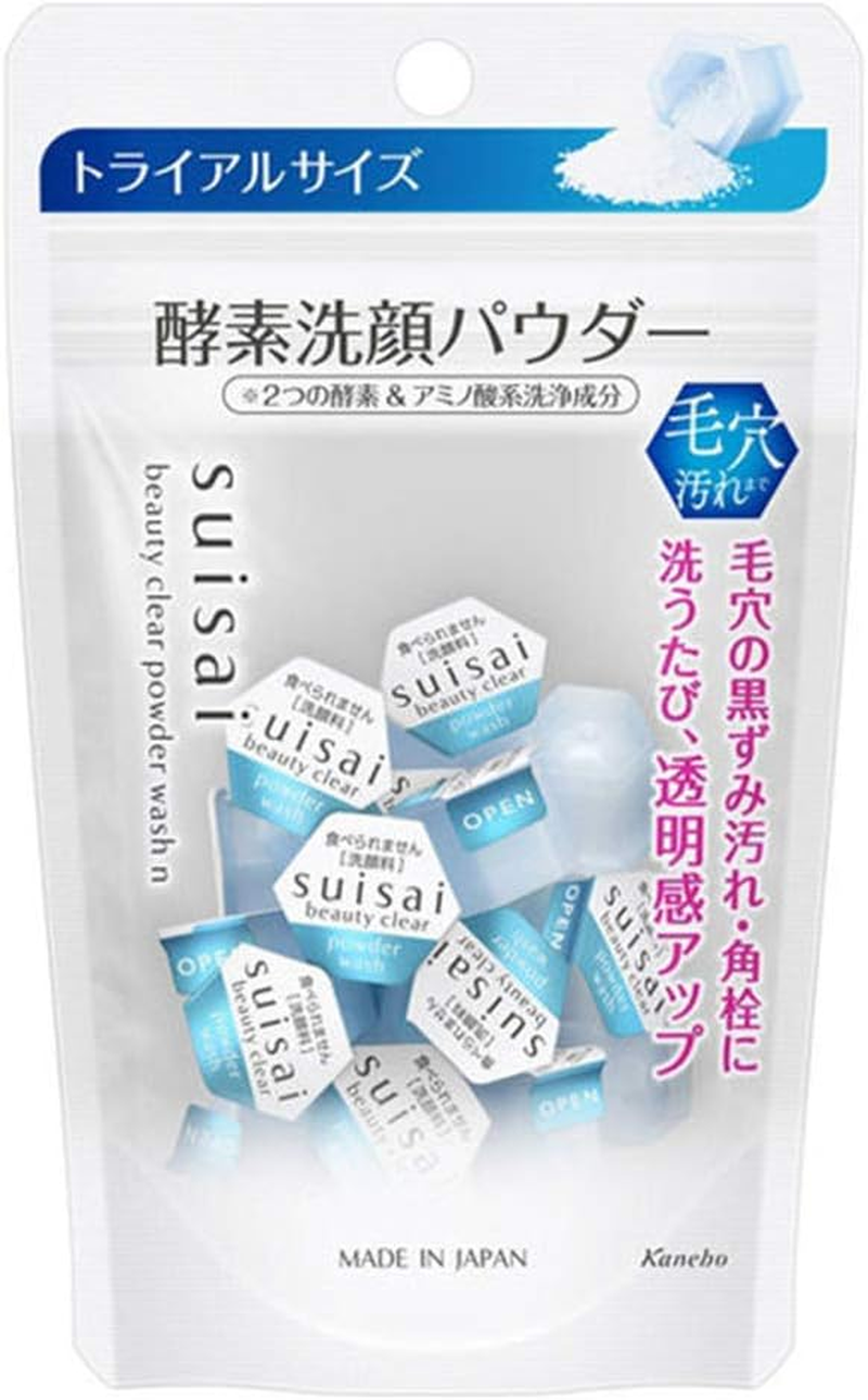 Kanebo Suisai Beauty Clear Powder 0.4 G X 15 Pieces