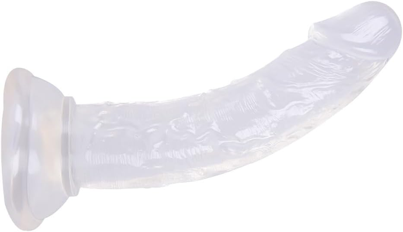 Mini Thin 5.3 Inches Realistic Dildo for Beginners, Anal Dildos Lifelike Fake Penis for Women/Men/Gay, Adult Sex Toys for G Spot Stimulator Anal Plug Training Sets (Black) - Flesh image number 6