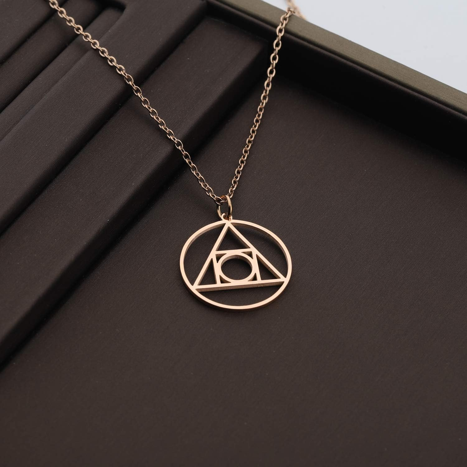 CENWA Seal of Light Symbol Jewelry Symbol Pendant Necklace image number 4