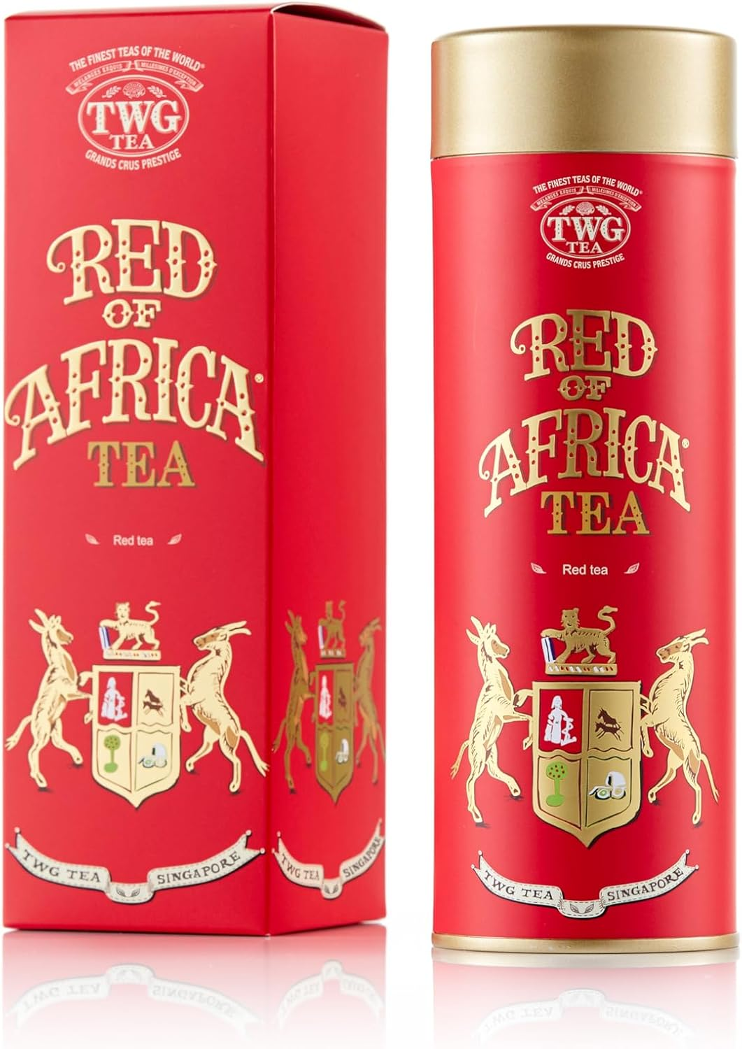 TWG Tea | Eternal Summer Tea | Rooibos | Hibiscus, Redcurrant & Rose | Haute Couture Tin, 100G | Gift Set image number 3