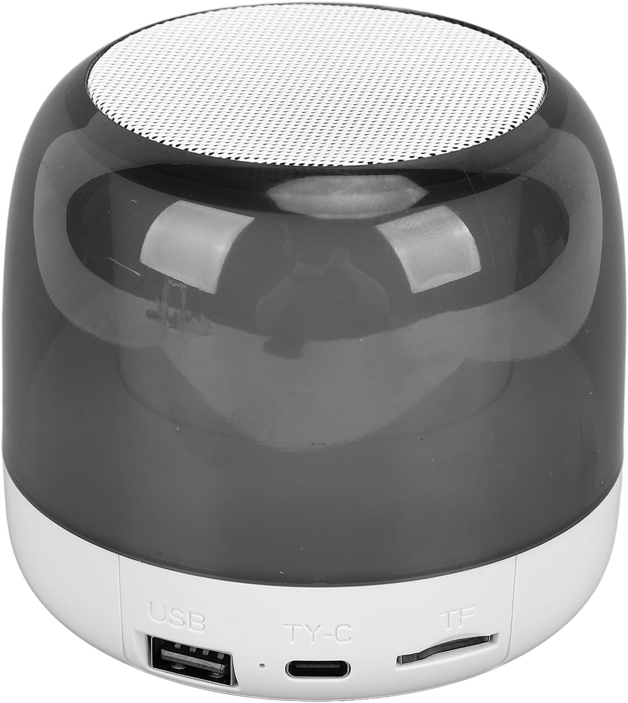 Generic Bluetooth Speakers, Portable Wireless Speaker with RGB Colorful Lights, BT5.3, Portable Speaker with Hifi Sound, Support USB Flash Drive for Home Outdoor Party (Black)