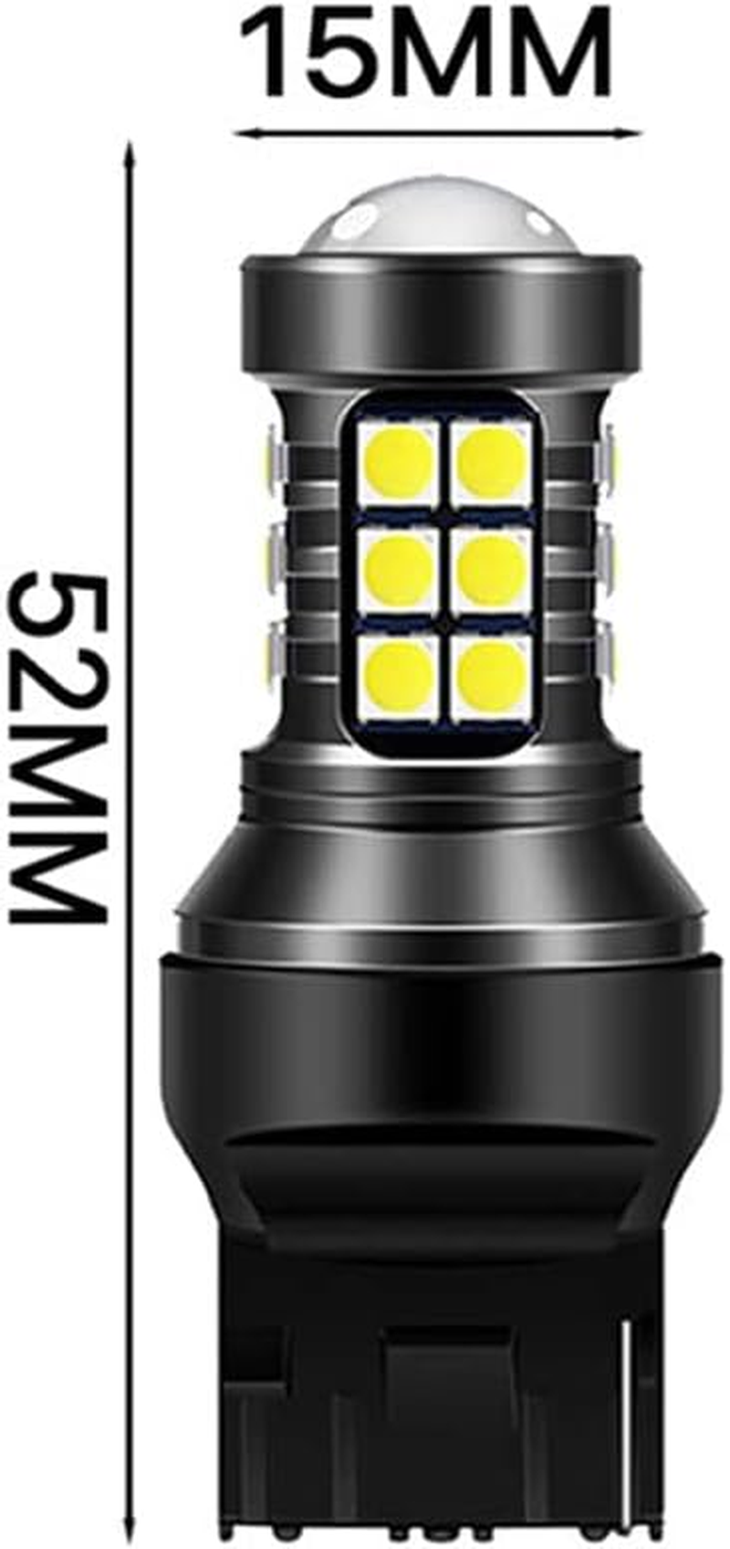 LED WY21W T20 7440 BRIGHT AMBER Bulb for Indicator Turn Signal AU NEW image number 1