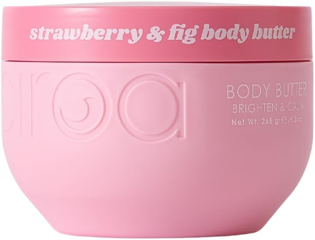 Ciroa Beauty Strawberry & Fig Body Butter 265G | with Shea Butter & Glycerin | Hydrates & Softens | Nourishes Dry & Dehydrated Skin | Vegan image number 3
