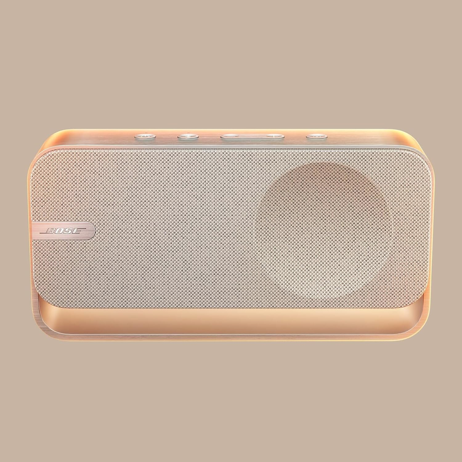 Bose Soundlink Home Speaker, Premium, Portable and Wireless Bluetooth Bookshelf Speaker, up to 9 Hours Battery Life, Light Silver image number 4