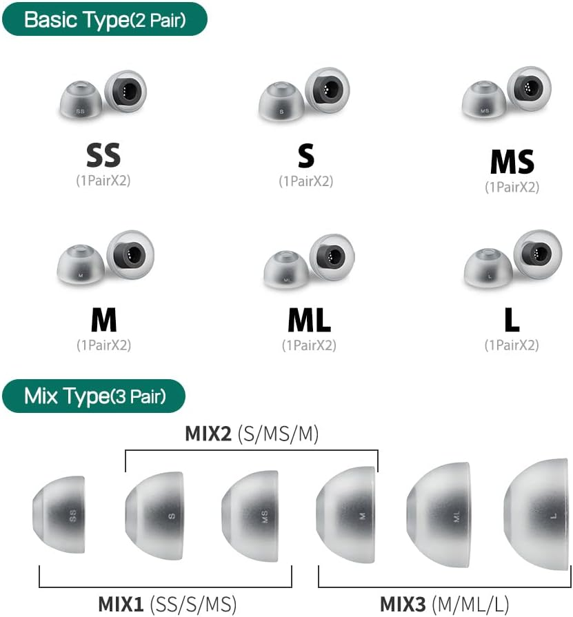 AZLA Sednaearfit MAX ASMR Standard 2 Pairs (L) image number 1