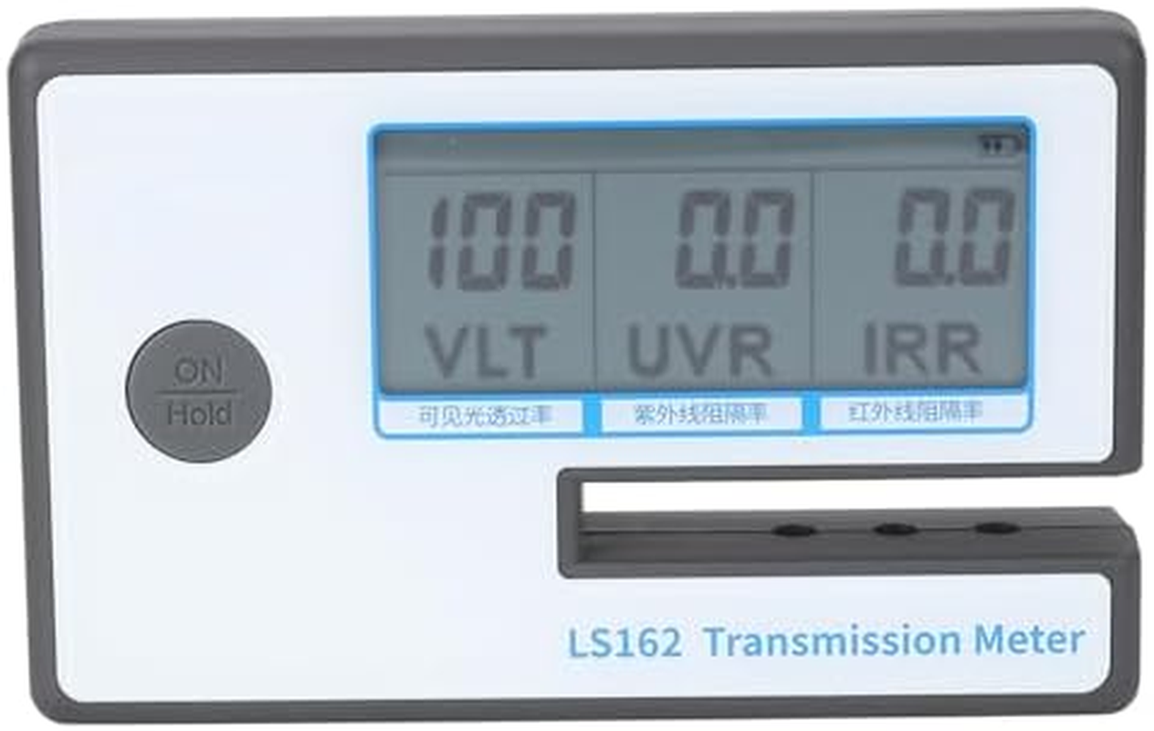 LS162 Window Solar Tester Meter,Portable VLT UV IR Rejection Tester,Solar Film Window Tint Film Transmission Meter Tester, image number 1