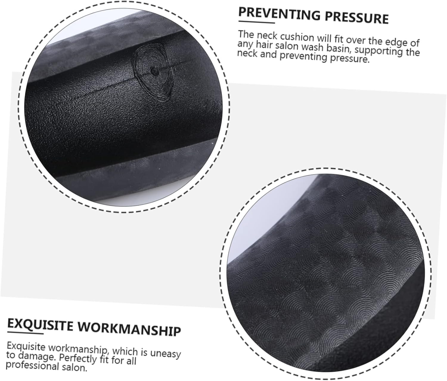 WRITWAA Shampoo Pillow for Hair Washing Basin Sponge Neck Rest Cushion for Salon Home Use image number 2
