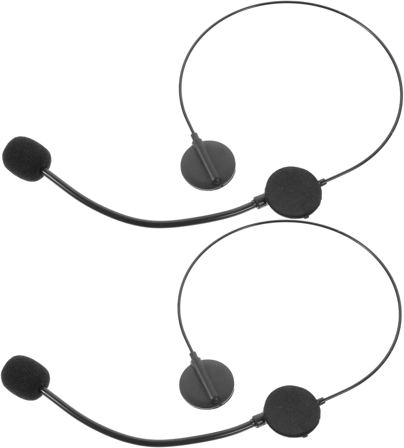 Hohopeti 2Pcs Fake Headphone Props Plastic Singer Headset Cosplay Costume for Child image number 2