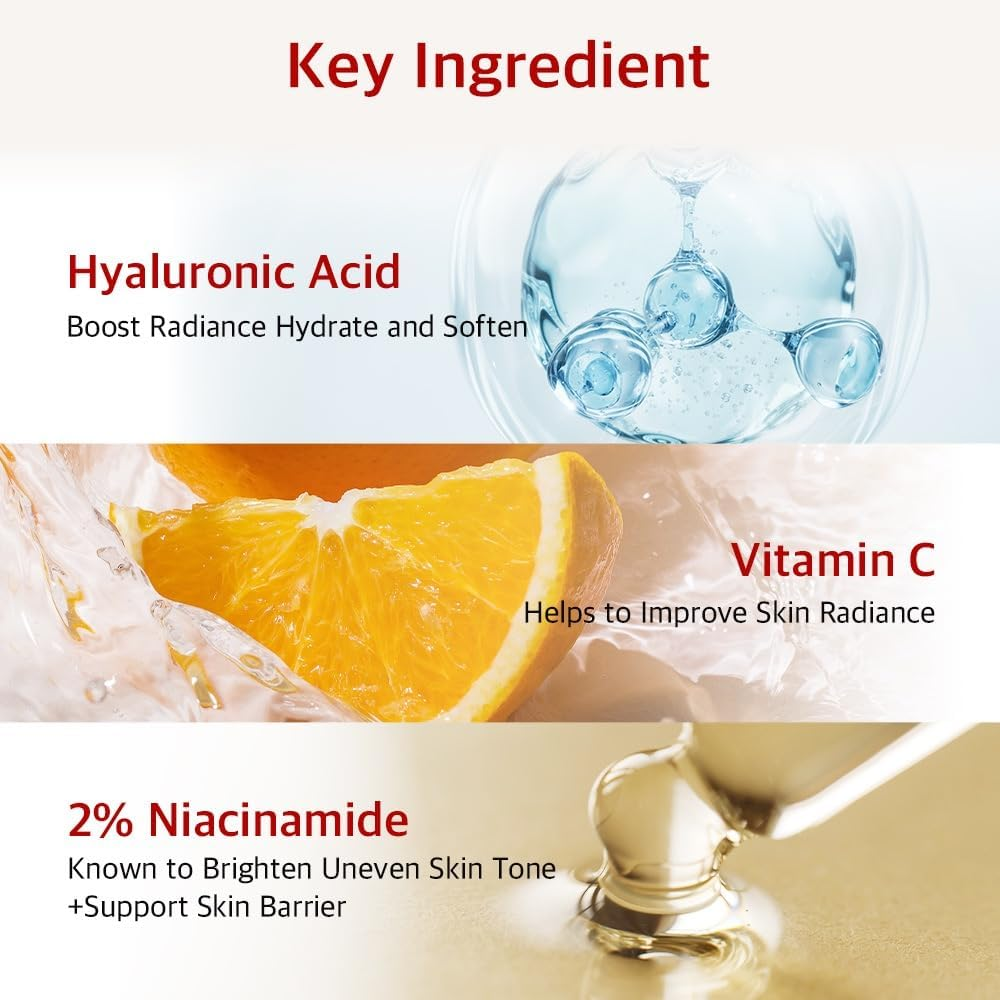 Vitamin Body Lotion-Vanilla Woods Scent, Glow Skin, Korean Body Lotion, 24-Hour Moisture Skin Care, Niacinamide, Vitamin C, Vegan, for Women & Men 10.14 Fl Oz image number 5