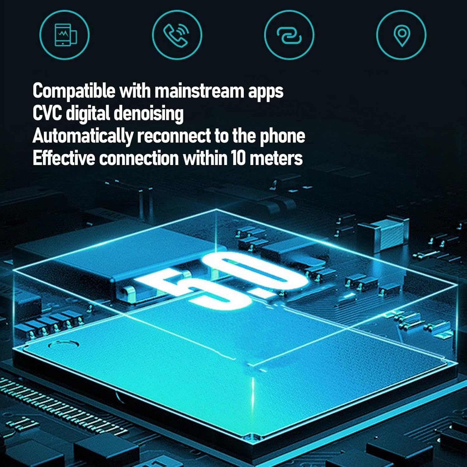 Luocute Pillow Speaker, Sleep Sound Machine with Bone Conduction and Auto Shut off Timer, for Improved Sleep and Relaxation