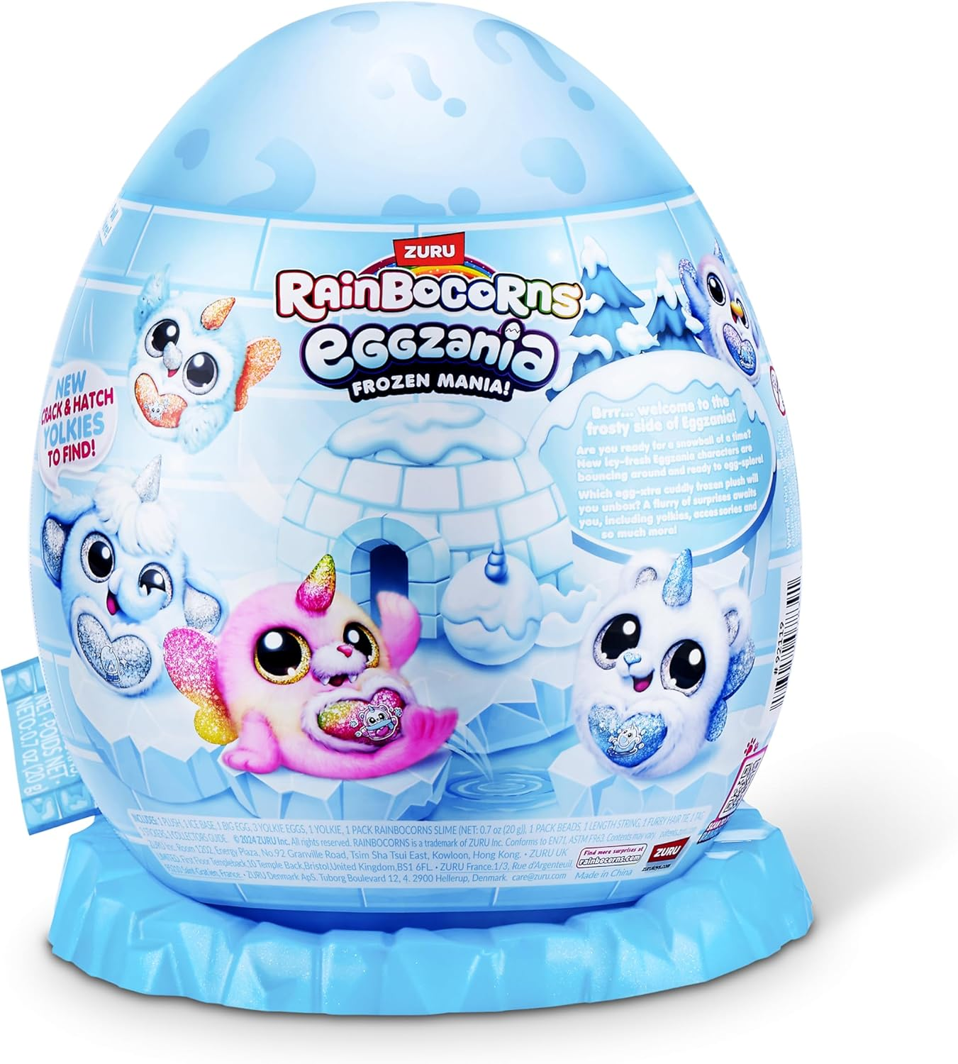 ZURU Rainbocorns Eggzania Frozen Mania Series 1 image number 1