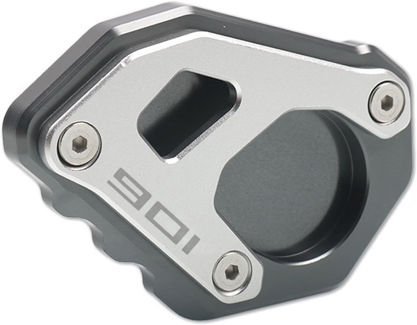 REZIN Fit for Husqvarna 901 Norden 901 Norden901 Motorcycle CNC Kickstand Foot Side Stand Extension Pad Support Plate Enlarge Stand Accessory (Size : Silver) image number 6