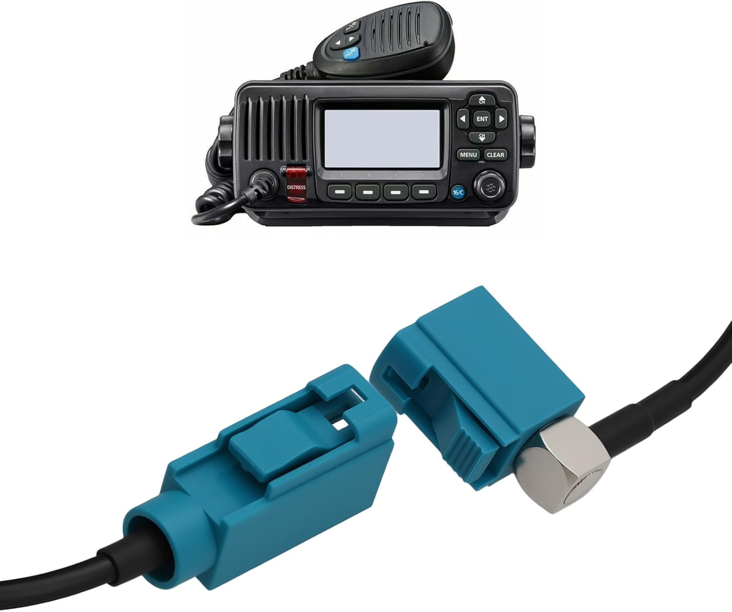 VGOL 2M Fakra Right Angle Female to Female Antenna Extension Adapter Cable for Cars image number 6