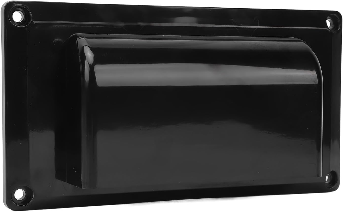 Side RV Vent Covers, Proof Air Ventilation Vent Cover for Camping Vehicle Trailer Boat Yacht, ABS Material (Black: 03040287) image number 6