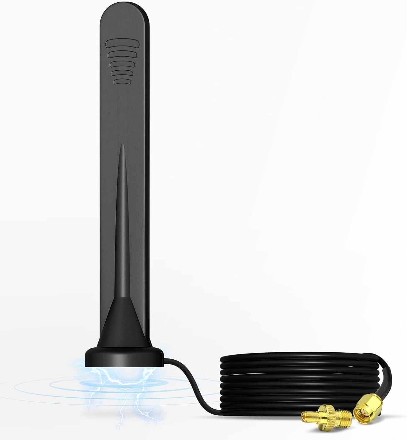 Bingfu 5G 4G LTE Full Band Antenna 3Dbi SMA Male with 3M Cable Magnetic Base for Router, Hotspot, Modem, Trail Camera, Iot Devices, Smart Home & Vehicle Use, 2-Pack image number 6