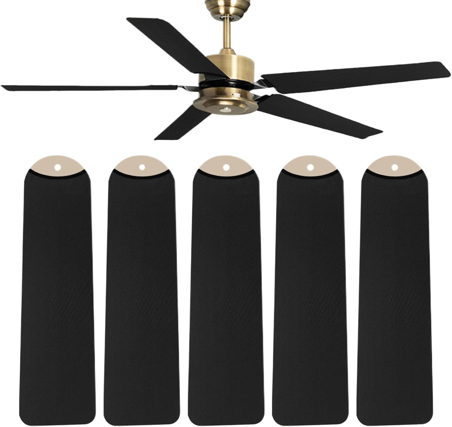 Fan Dust Cover | Home Fan Protection Cover - Waterproof Dustproof Replacement Protector for Barn Storage Bedroom Living Room Garage Household Indoor Home Porch image number 1