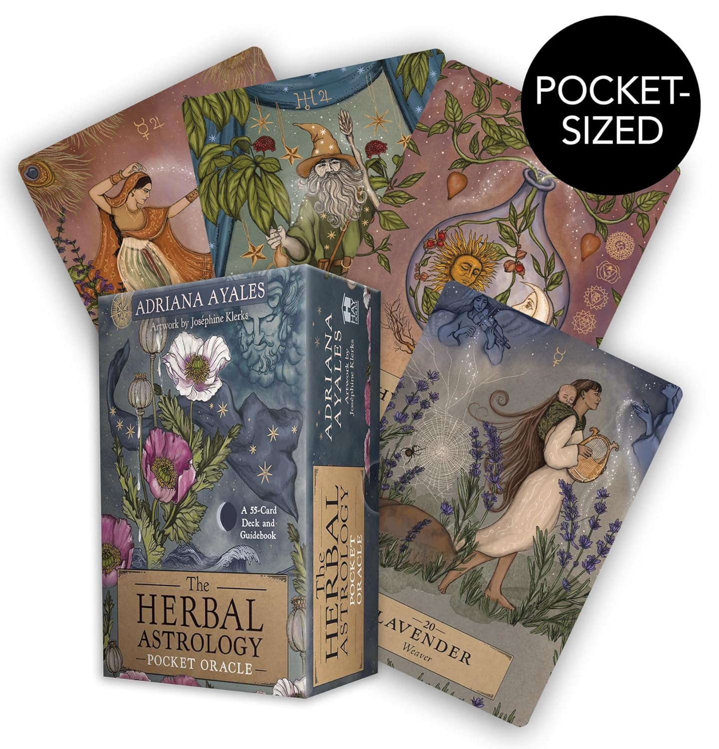 The Herbal Astrology Pocket Oracle: a 55-Card Deck and Guidebook