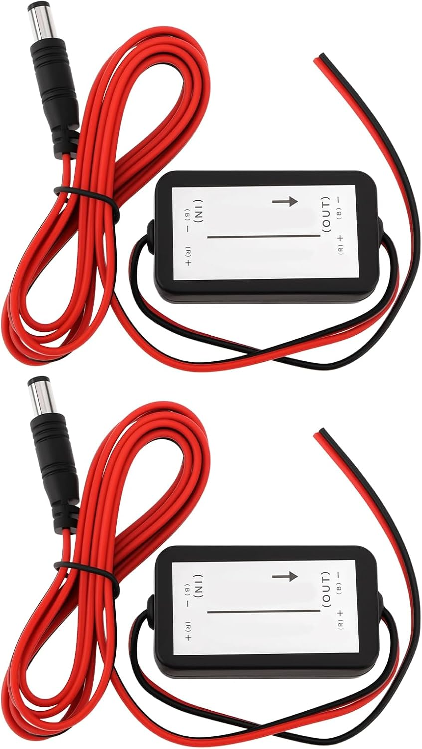 Be in Your Mind 2X 12V Car Reversing Camera Rectifier Compatible with VW Compatible with Mercedes-Benz Compatible with Ford image number 4