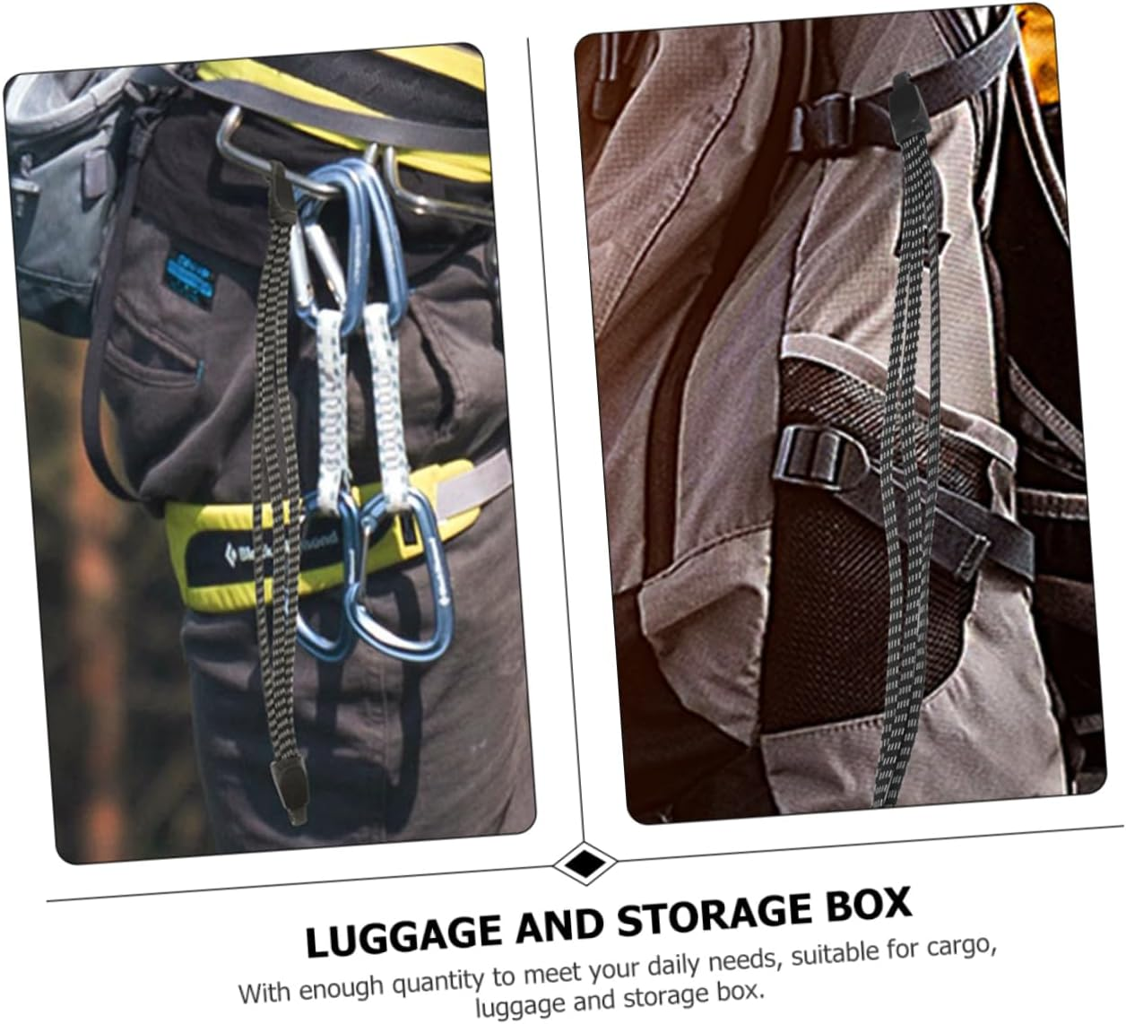 Happyyami 2Pcs Luggage Accessory Straps Luggage Strap Lashing Easy to Use for Cargo Storage Box Fixing
