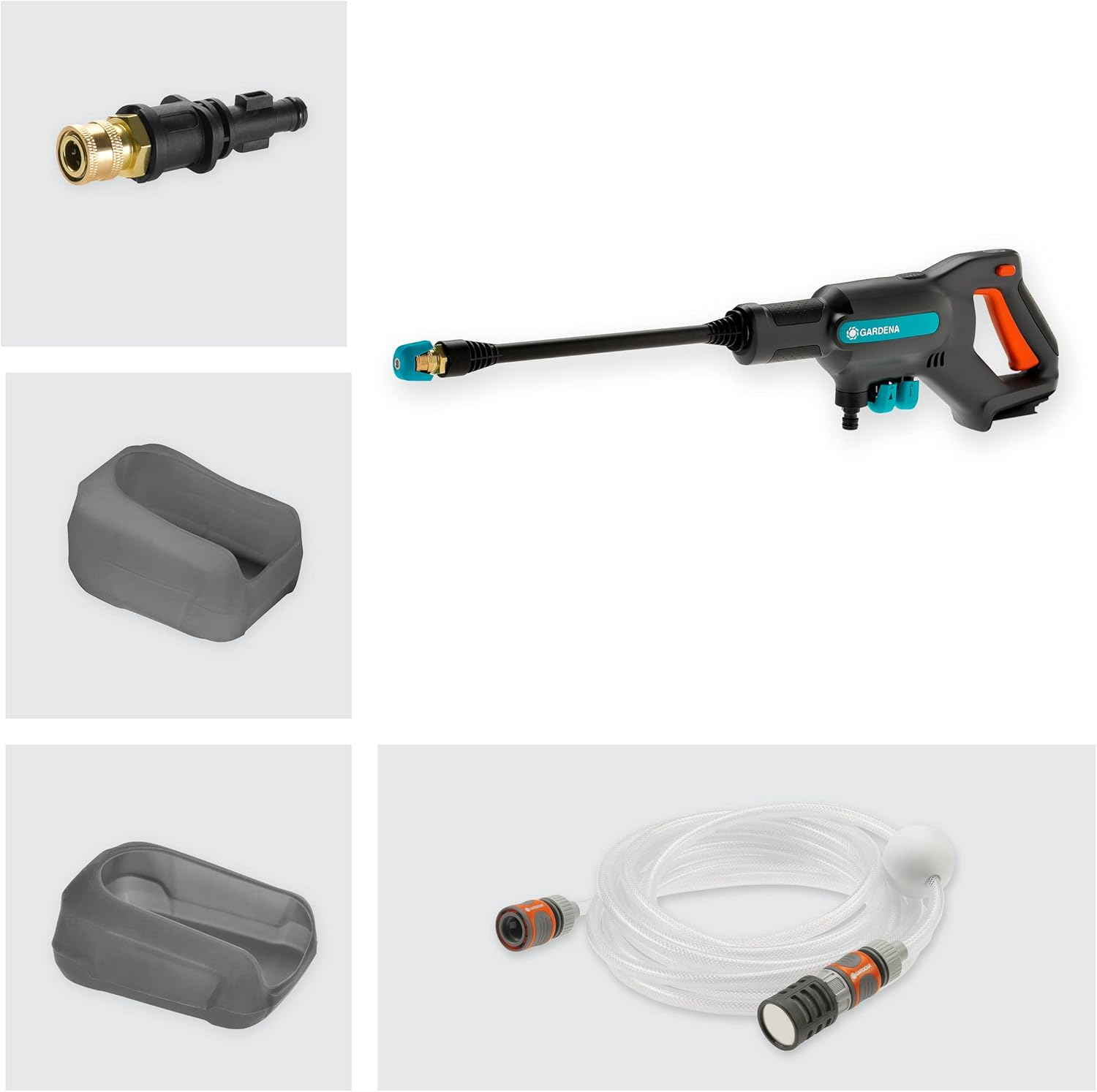 Gardena Battery Pressure Washer Aquaclean 24/18V P4A Skin - Tool Only image number 4