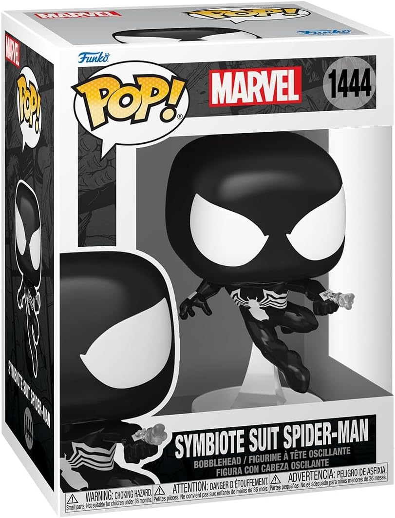 FUNKO POP! Marvel: Spider-Man Comics - Symbiote Suit Spider-Man image number 2