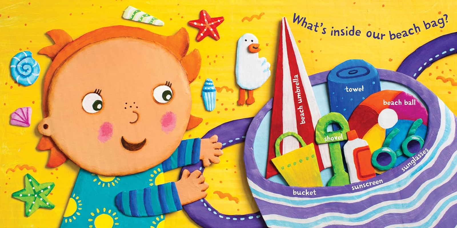 Indestructibles: Beach Baby: Chew Proof Rip Proof Nontoxic 100% Washable (Book for Babies, Newborn Books, Safe to Chew) image number 4