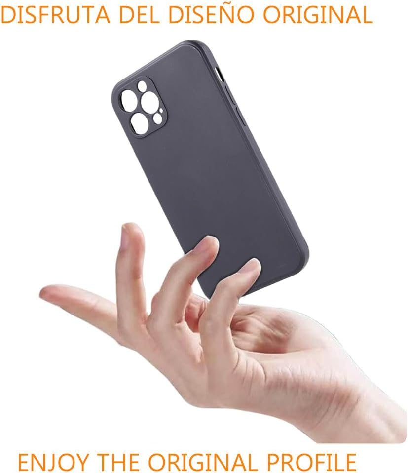 REY Black Silicone TPU Case for HMD Skyline, Mobile Phone Case Premium Scratch-Resistant TPU Transparent Protective Case, Ultra Thin 0.33 Mm image number 1