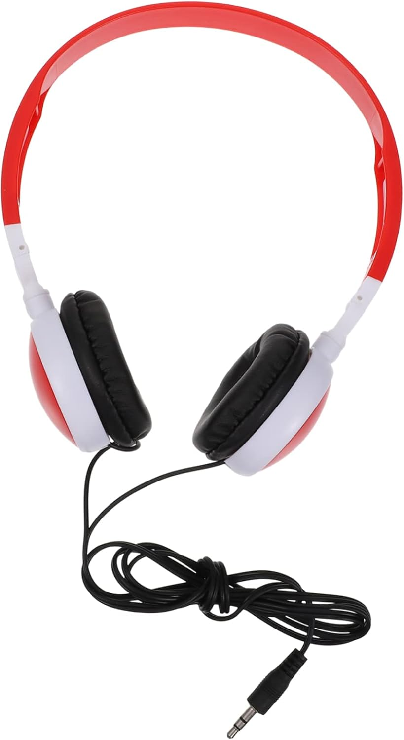 Housoutil 2Pcs Wired over Ear Headphones for Boys and Girls Boys Girls Foldable Stereo Sound Headsets for School Gaming image number 4