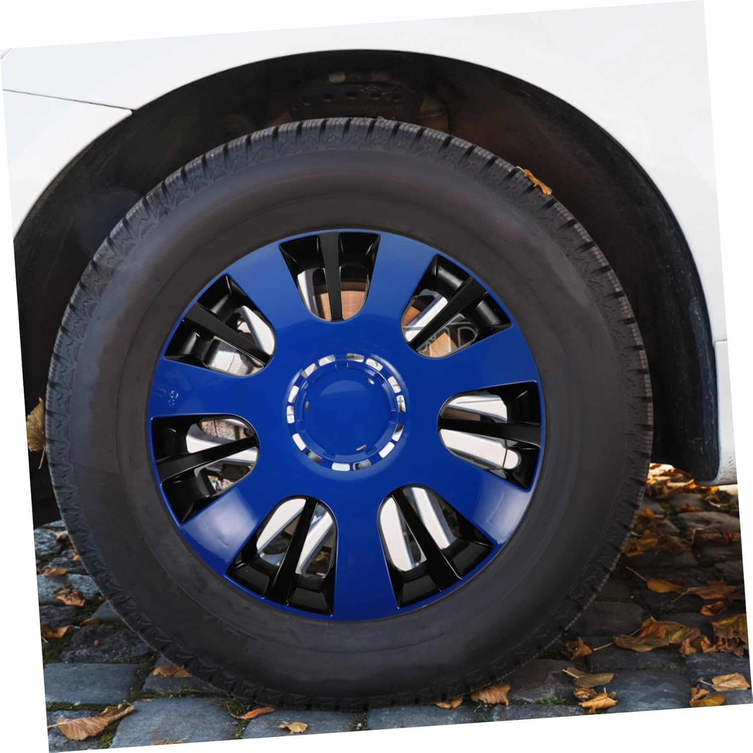 MOLUCKFU Automotive Wheel Cover Rim Protector for Cars Pickup Trucks Suvs Sleek Design Comprehensive Rim against Scratches Debris image number 4