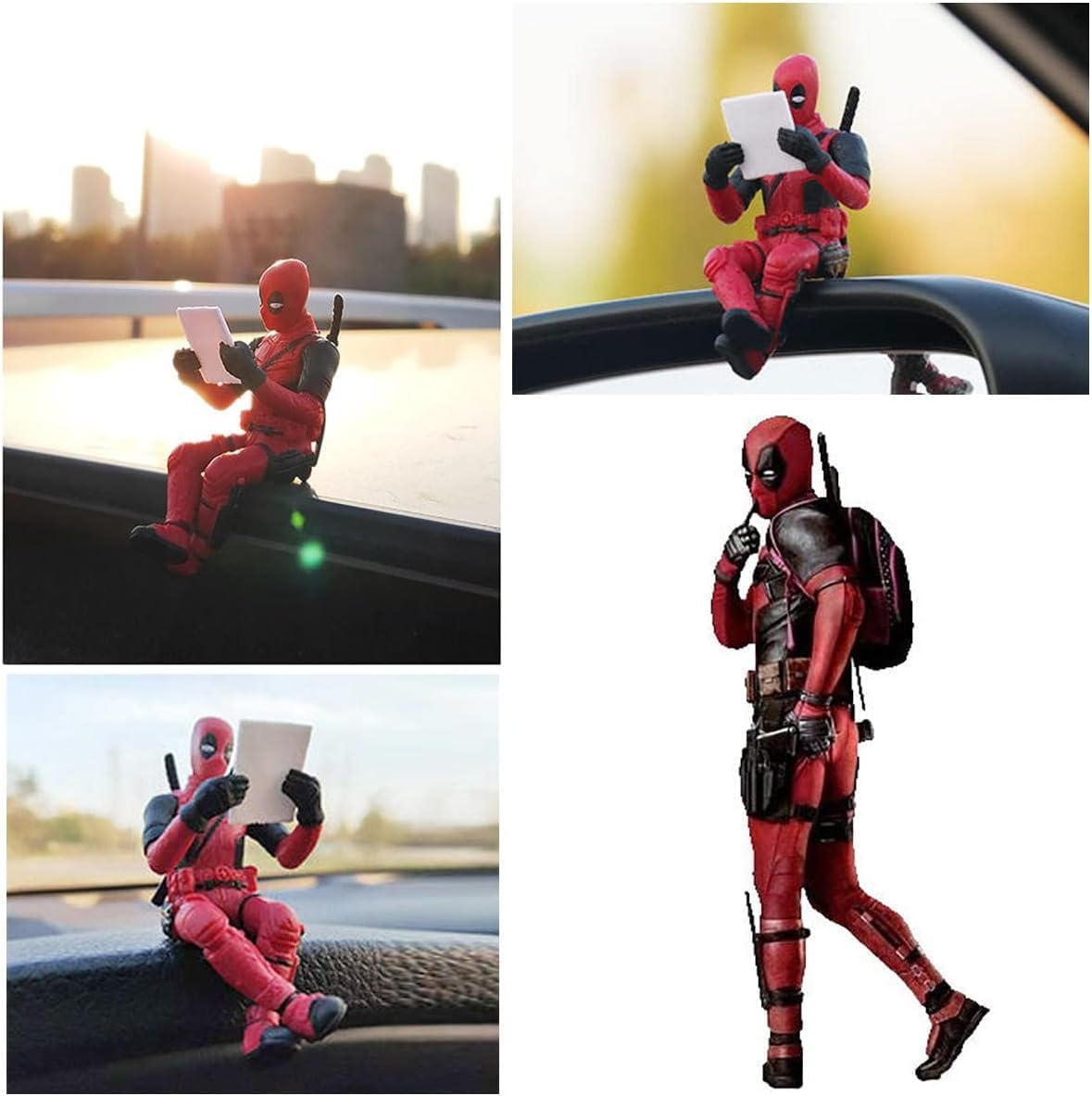 Car Swinging Ornament Rear View Mirror Accessories Hanging Cute Anime Rearview Pendant Decoration Interior for Gardening Man Woman Charms Aesthetic Decor Decorations (Style A) image number 3