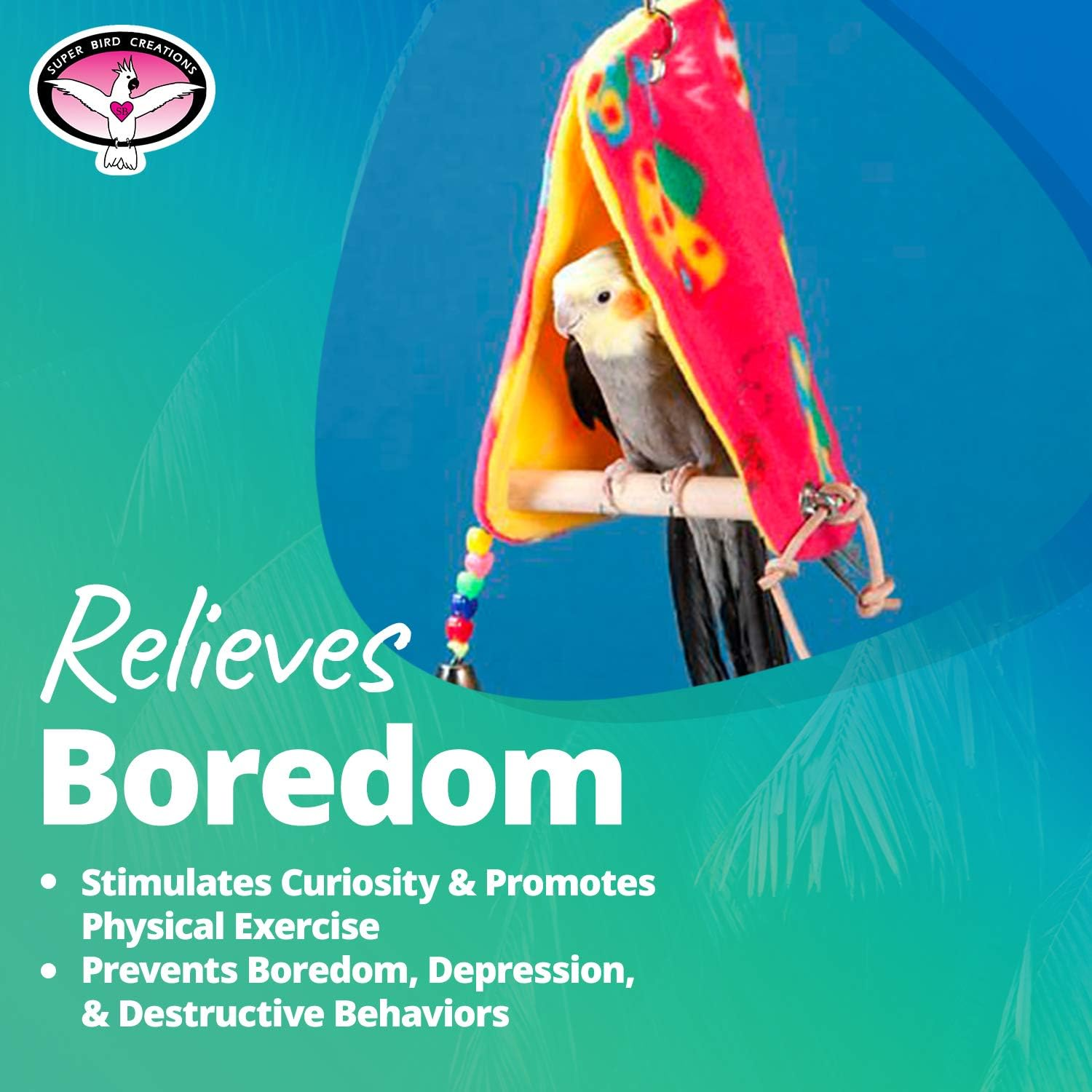 Super Bird Creations Perch Bird Tent, Medium image number 6