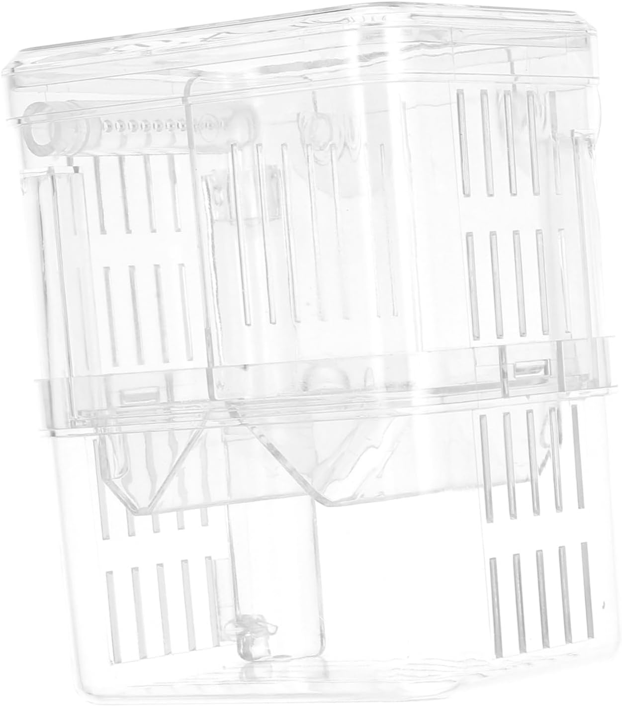 BUGUUYO Aquarium Fish Breeding Box with Transparent Design Double Layer Incubator for Fish Shrimp Betta Compact Isolation Hatchery with Cups for Aquatic Pets image number 2