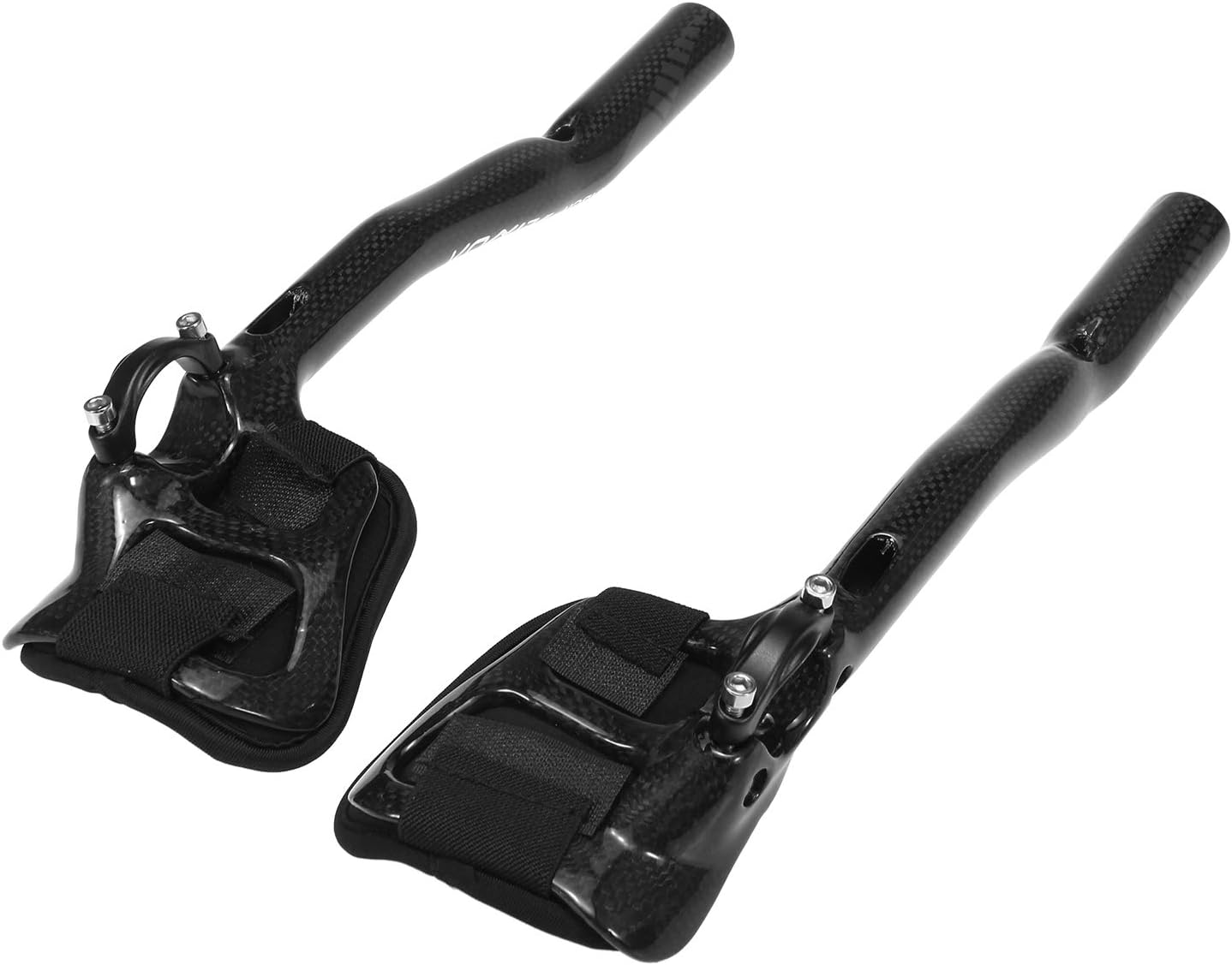 Eacam Bike Bars - 31.8Mm Aluminum Alloy Armrest Aero Bar for Road Bike Bicycle Racing, TT Handlebar Clip on Relaxation Triathlon Handlebars