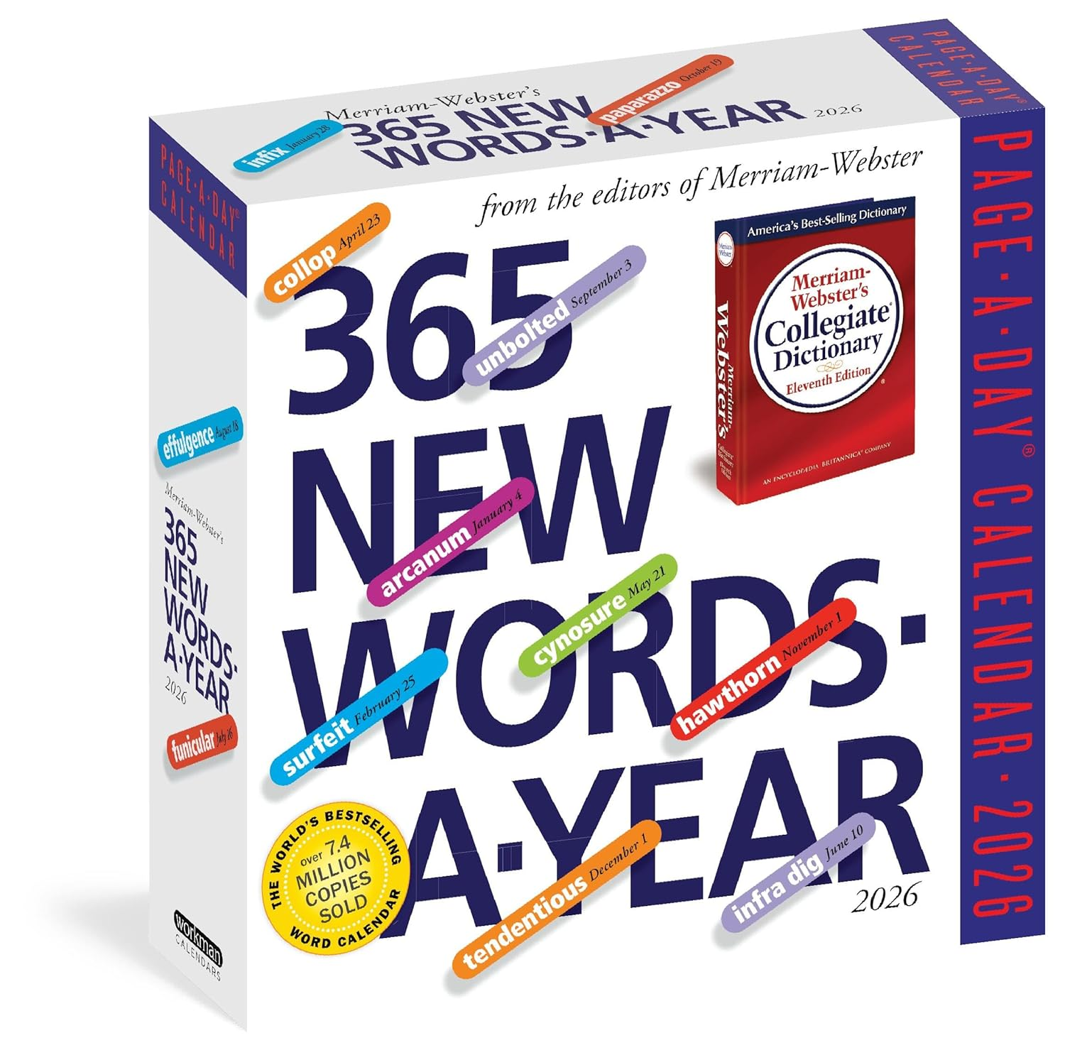 365 New Words-A-Year Page-A-Day Calendar 2026: from the Editors of Merriam-Webster image number 2