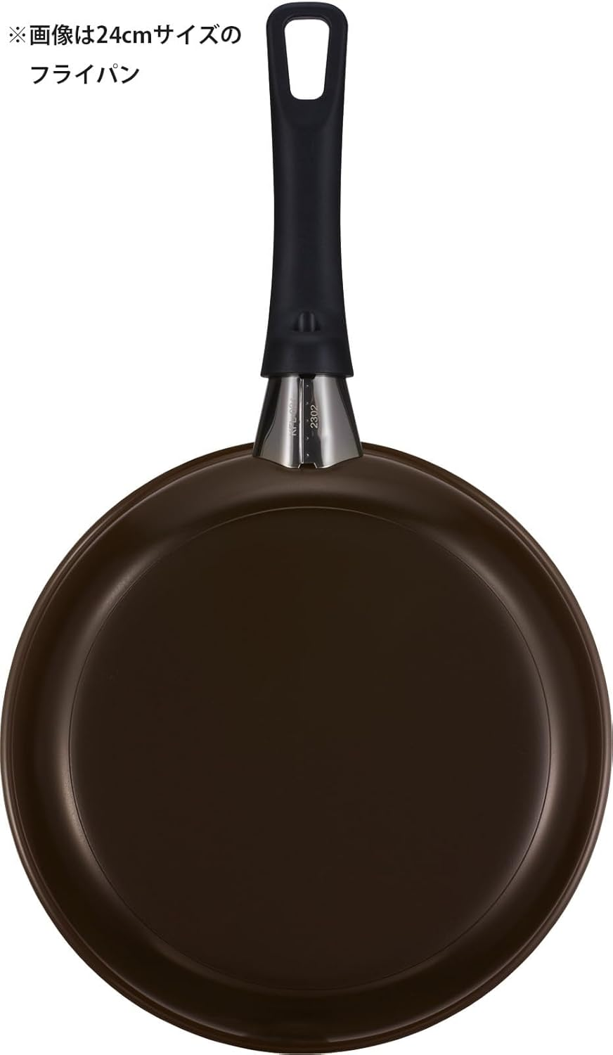 Thermos Durable Series KFL-028D DBW Stir-Fry Pot, 11.0 Inches (28 Cm), Dark Brown, for Gas Fire image number 2