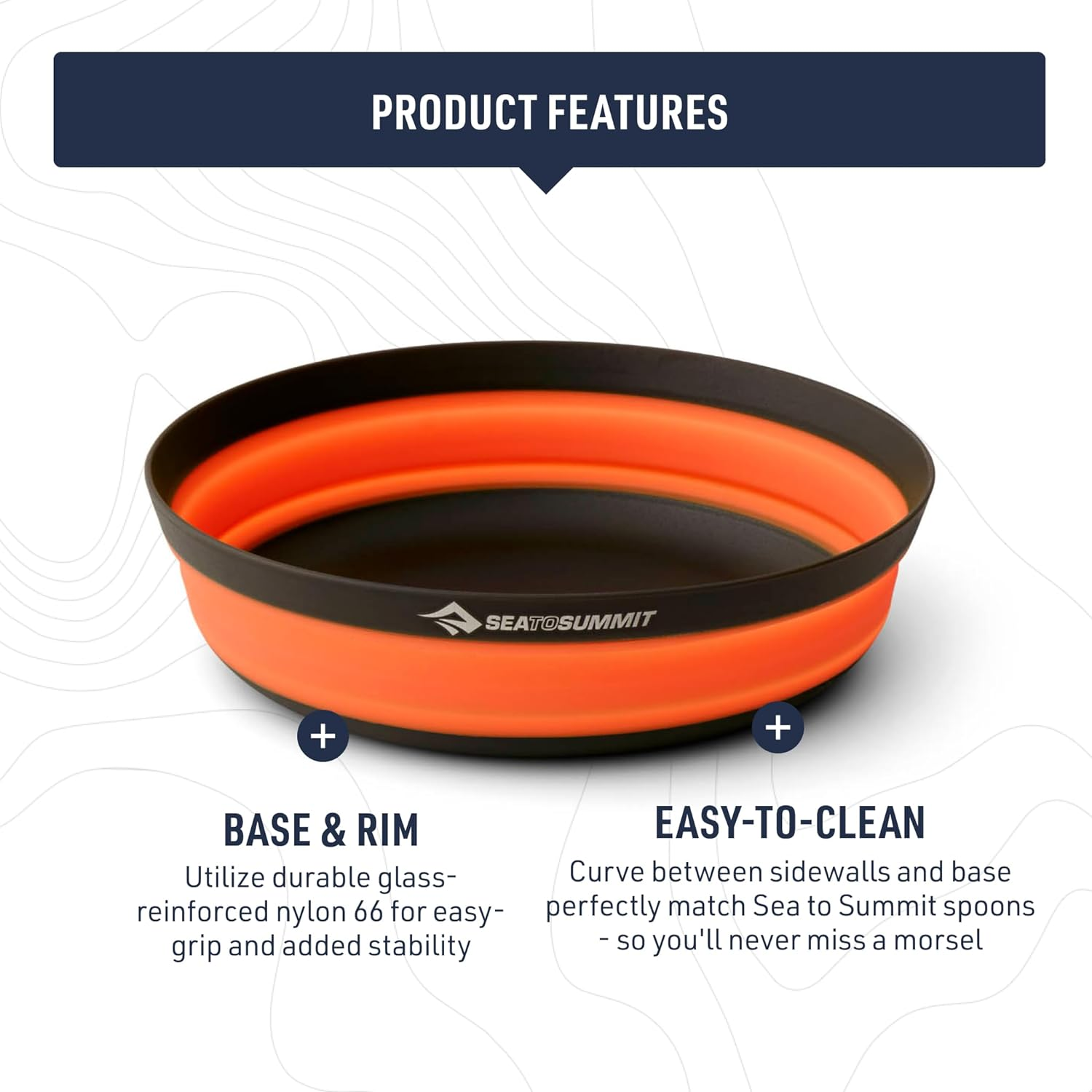 Sea to Summit Frontier UL Collapsible Bowl, Puffin'S Bill, Medium
