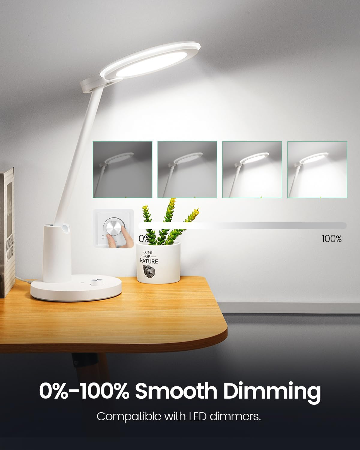 Tailcas G9 Dimmable LED Bulb, 3W G9 6000K Cool White Equivalent to 30W Halogen, 320LM Flicker-Free, for Bedroom, Living Room, Kitchen, 360 Degree Angle AC 220-240V, Pack of 10 - Cold White image number 3