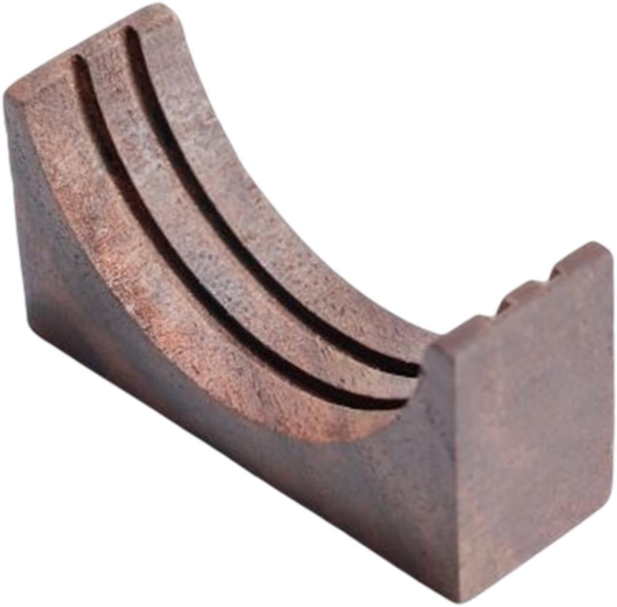 WUISOLQP Non-Toxic Coffee Filter Holder for 51/53/58Mm Filters Odorless and Impact-Resistant Smooth Line Wood Espressos, Double Slot image number 3