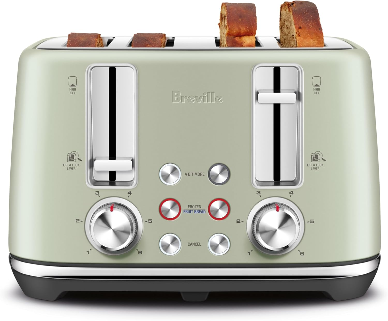 Breville, the Toastset 4 Slice Toaster, Sage, LTA842SGE2IAN1