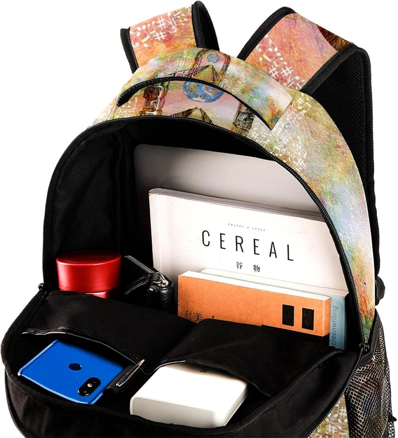 Fairy Tale Door Backpack Students Shoulder Bags Travel Bag College School Tote Backpacks image number 3