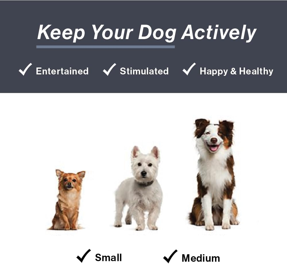 Hugsmart Pet &ndash; Spiky Monster Dog Balls (3-Pack) | Plush Squeaky Ball for Dogs, Small, Medium Breeds ｜No Stuffing, Interactive Fetch, Squeaky Dog Toys for Aggressive Chewers, Designed in Canada image number 5