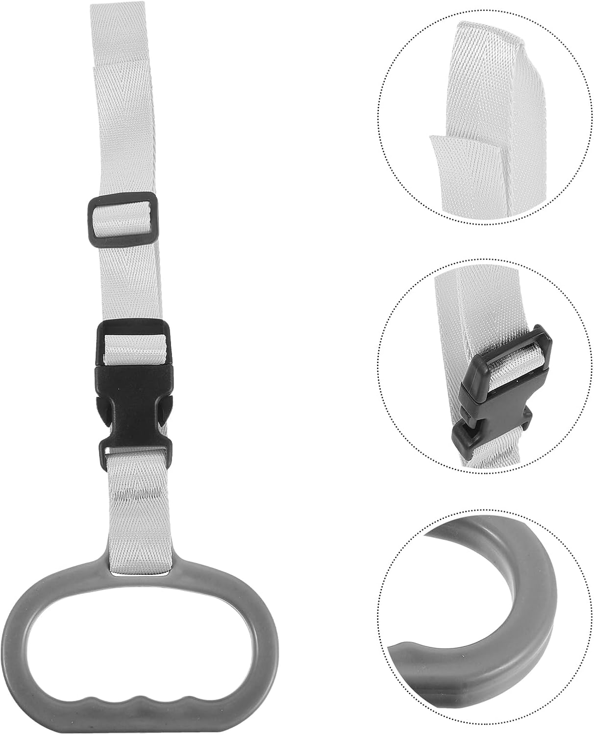 TOVINANNA Automotive Standing Aid, Adjustable Mobility Safety Grab Handle, Portable Vehicle Support Strap Nylon Car Assist Device Grip Handle for Elderly, image number 6