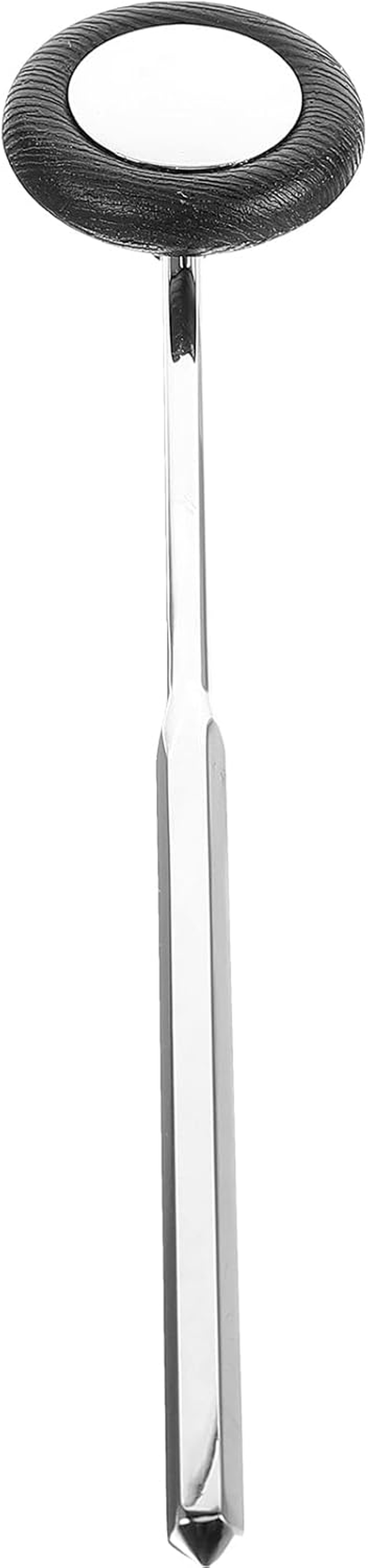 Beavorty Neurological Reflex Hammer - round Shaped Medical Hammer for Diagnostic Testing Multi-Functional Percussion Tool for and Medical Students Black image number 1