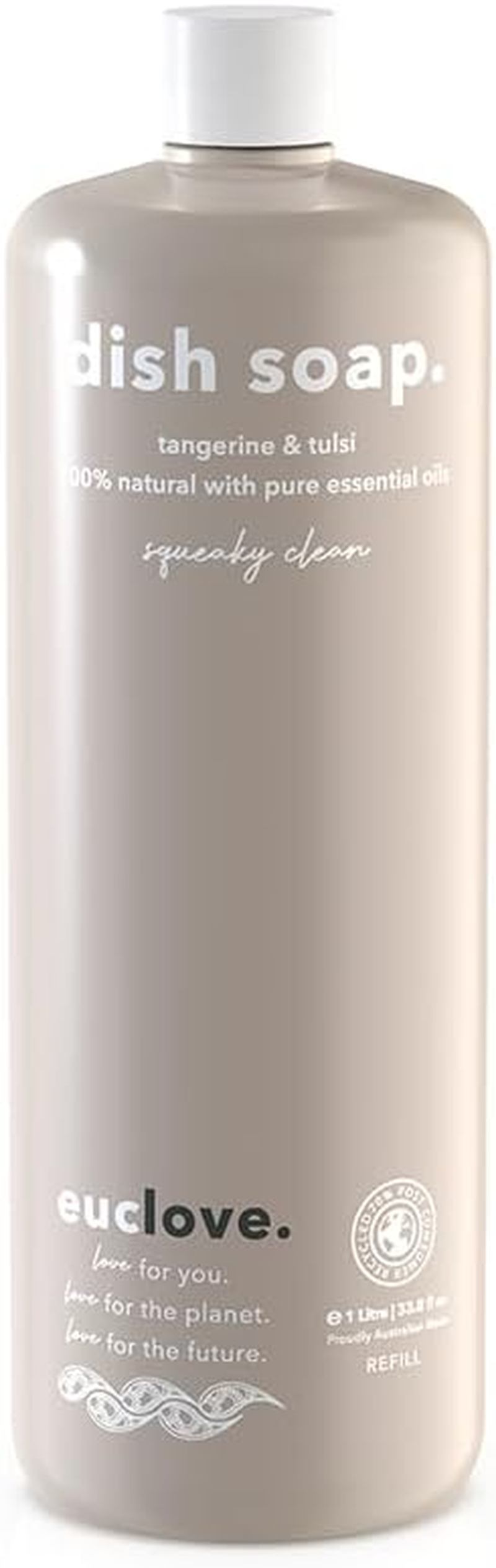 Euclove - Dish Soap 1 Litre Refill image number 1